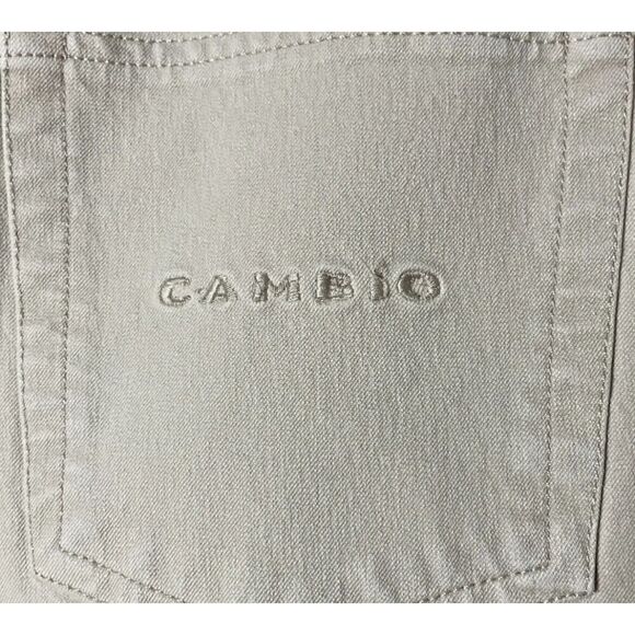 Cambio Sport Womens Stretch Beige Pants Jeans High Waisted US 25 - Picture 5 of 7